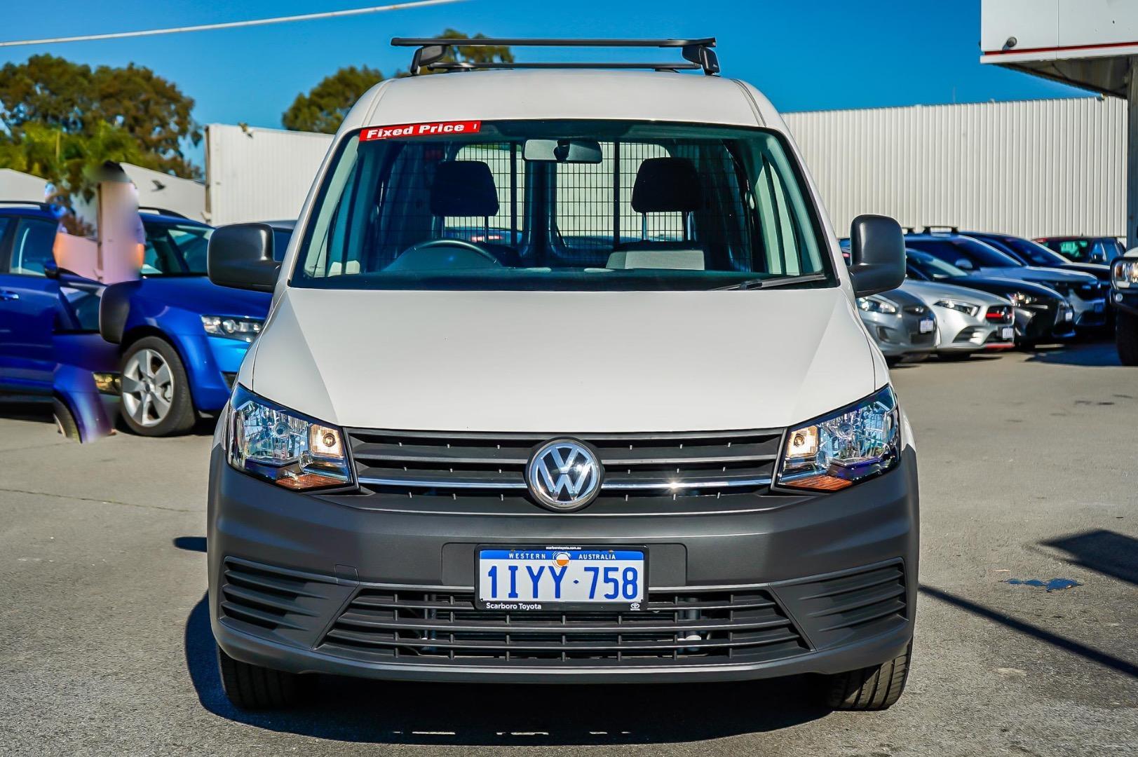 2020 Volkswagen Caddy TSI220 in White