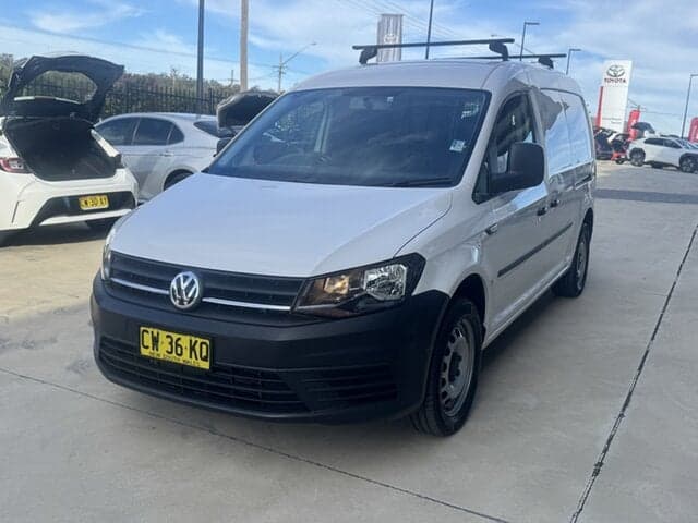 2020 Volkswagen Caddy TSI220 in White