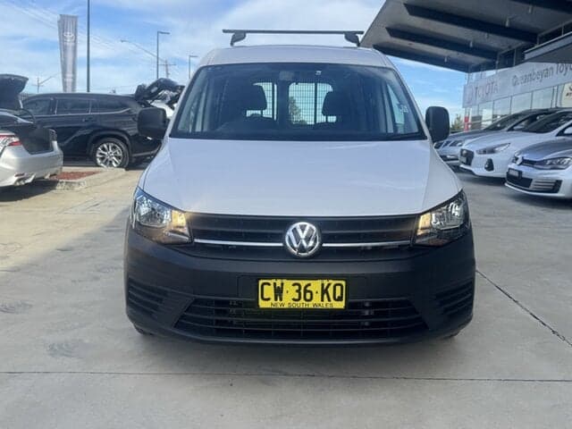 2020 Volkswagen Caddy TSI220 in White