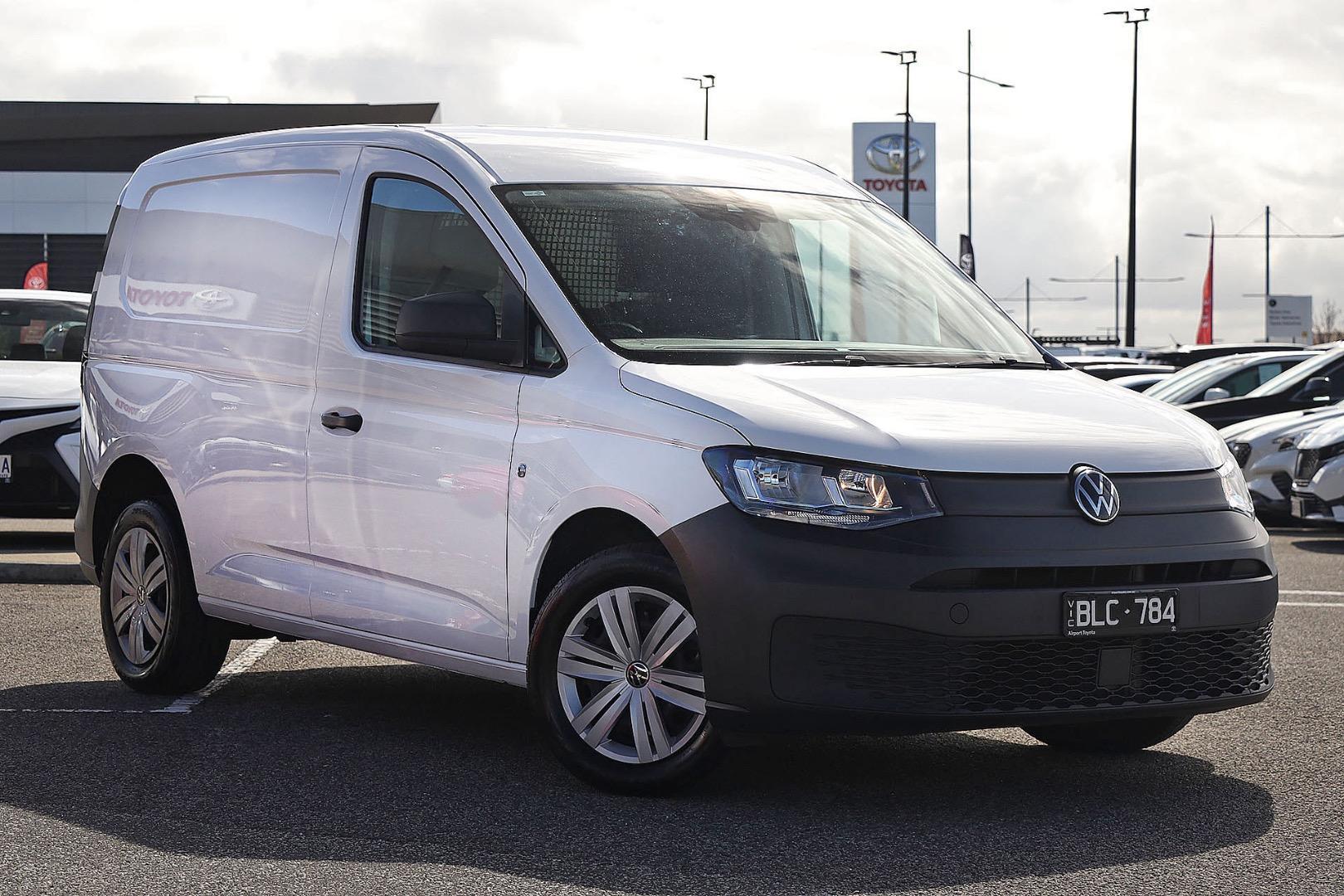 2021 Volkswagen Caddy TDI320 in White