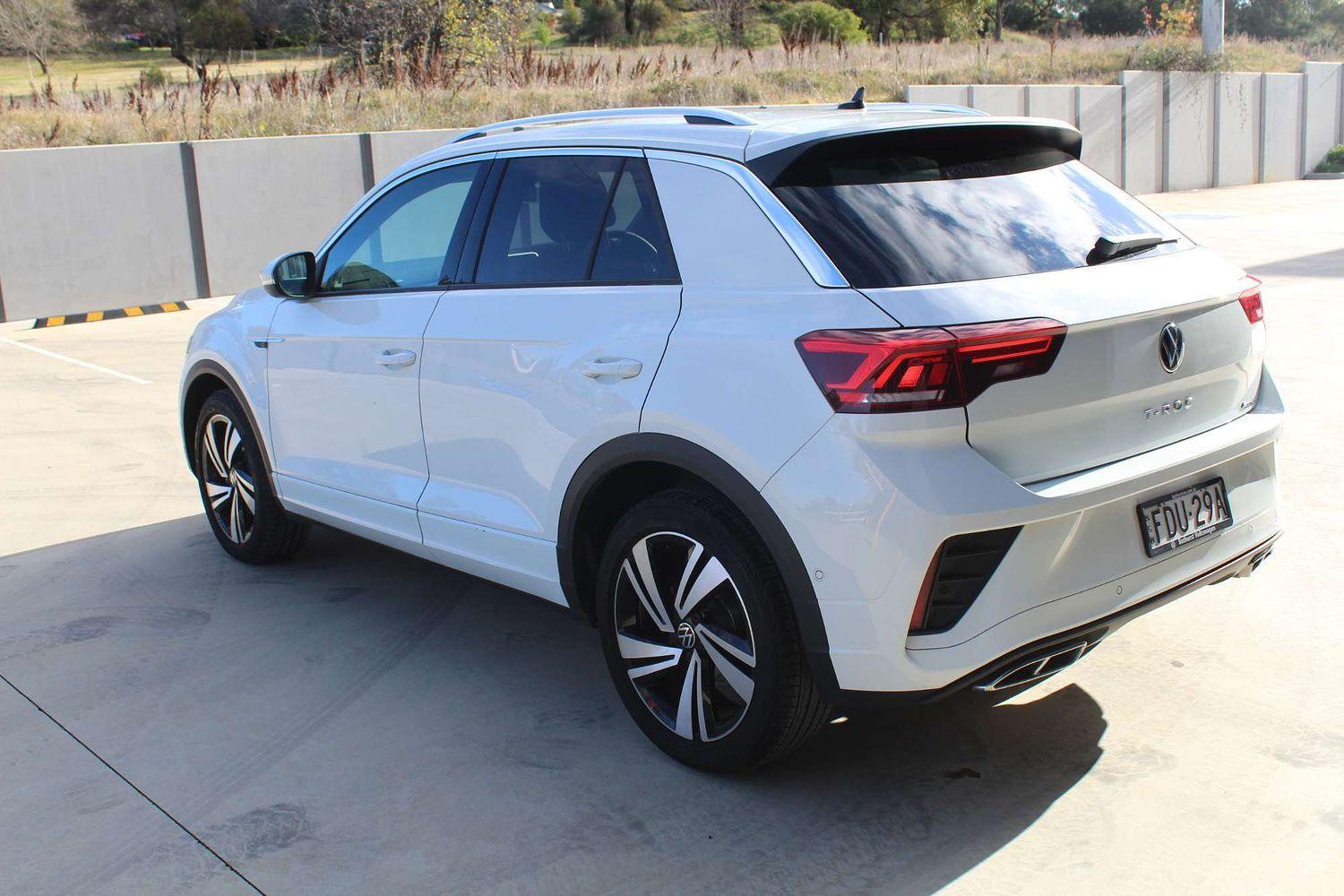 2023 Volkswagen T-Roc 140TSI R-Line in Pure White (0q0q)