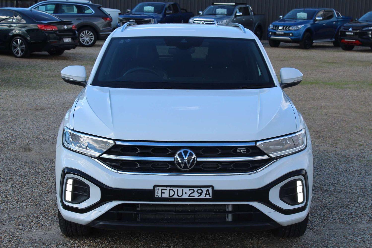 2023 Volkswagen T-Roc 140TSI R-Line in Pure White (0q0q)