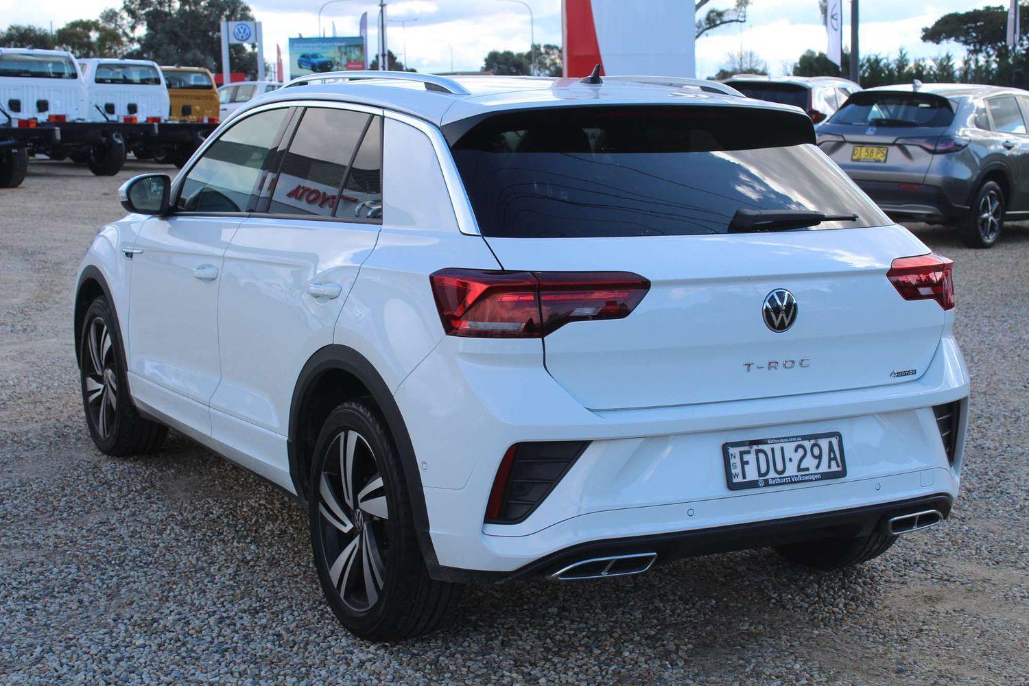 2023 Volkswagen T-Roc 140TSI R-Line in Pure White (0q0q)