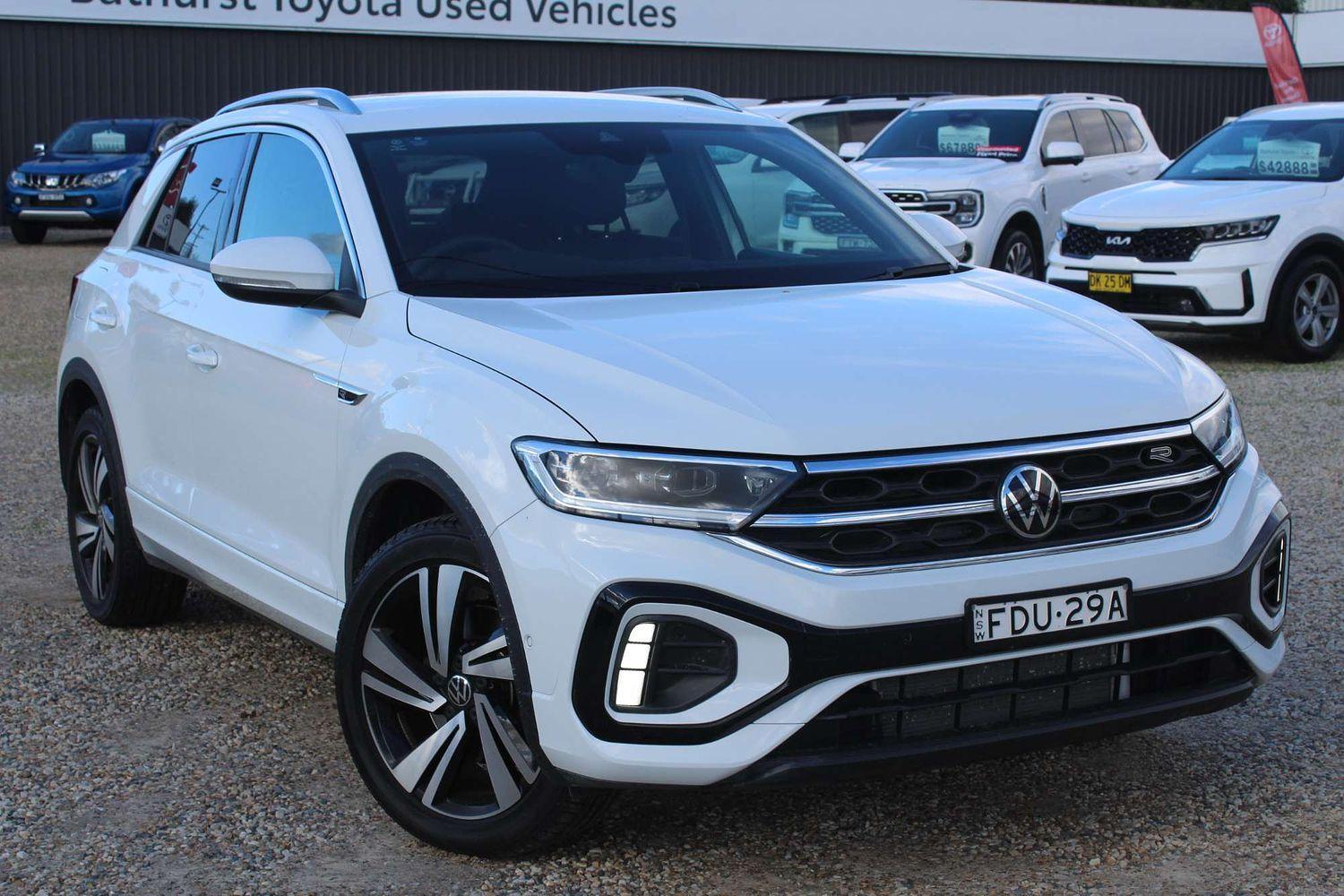 2023 Volkswagen T-Roc 140TSI R-Line in Pure White (0q0q)