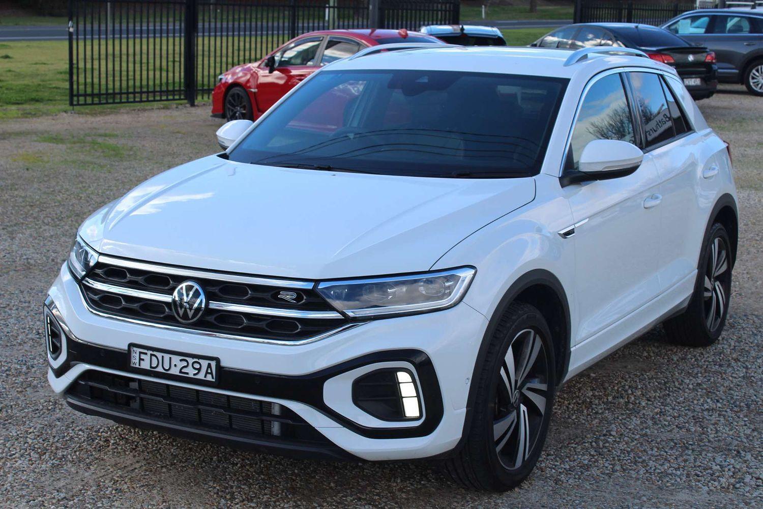 2023 Volkswagen T-Roc 140TSI R-Line in Pure White (0q0q)