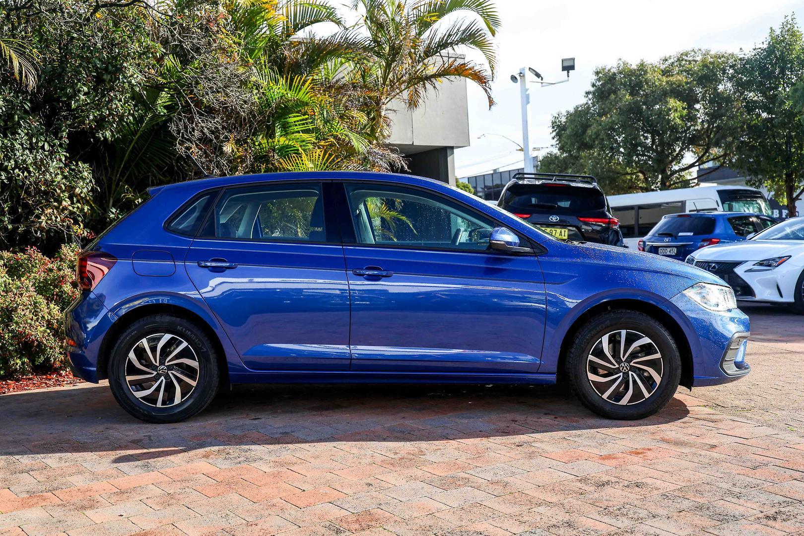 2024 Volkswagen Polo 85TSI Life in Reef Blue (0a0a)