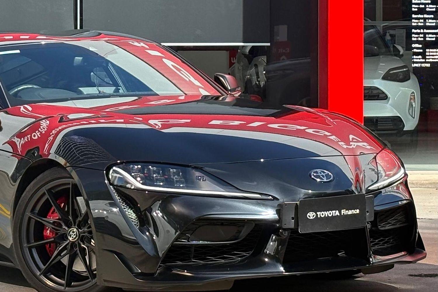 2024 Toyota Supra GTS in Black