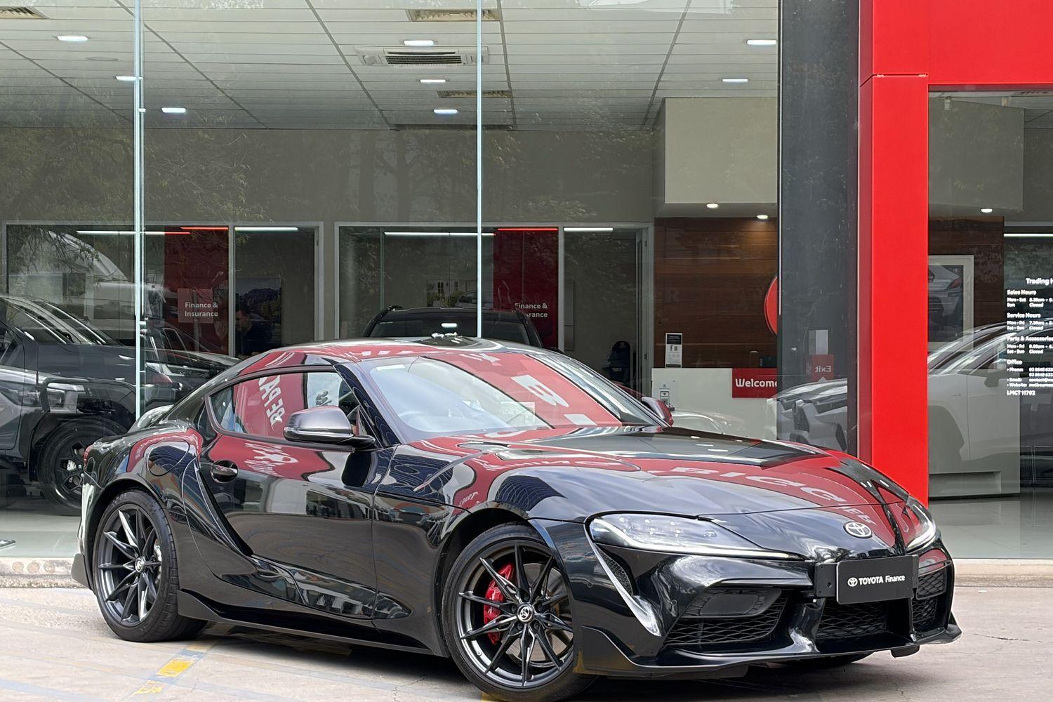2024 Toyota Supra GTS in Black