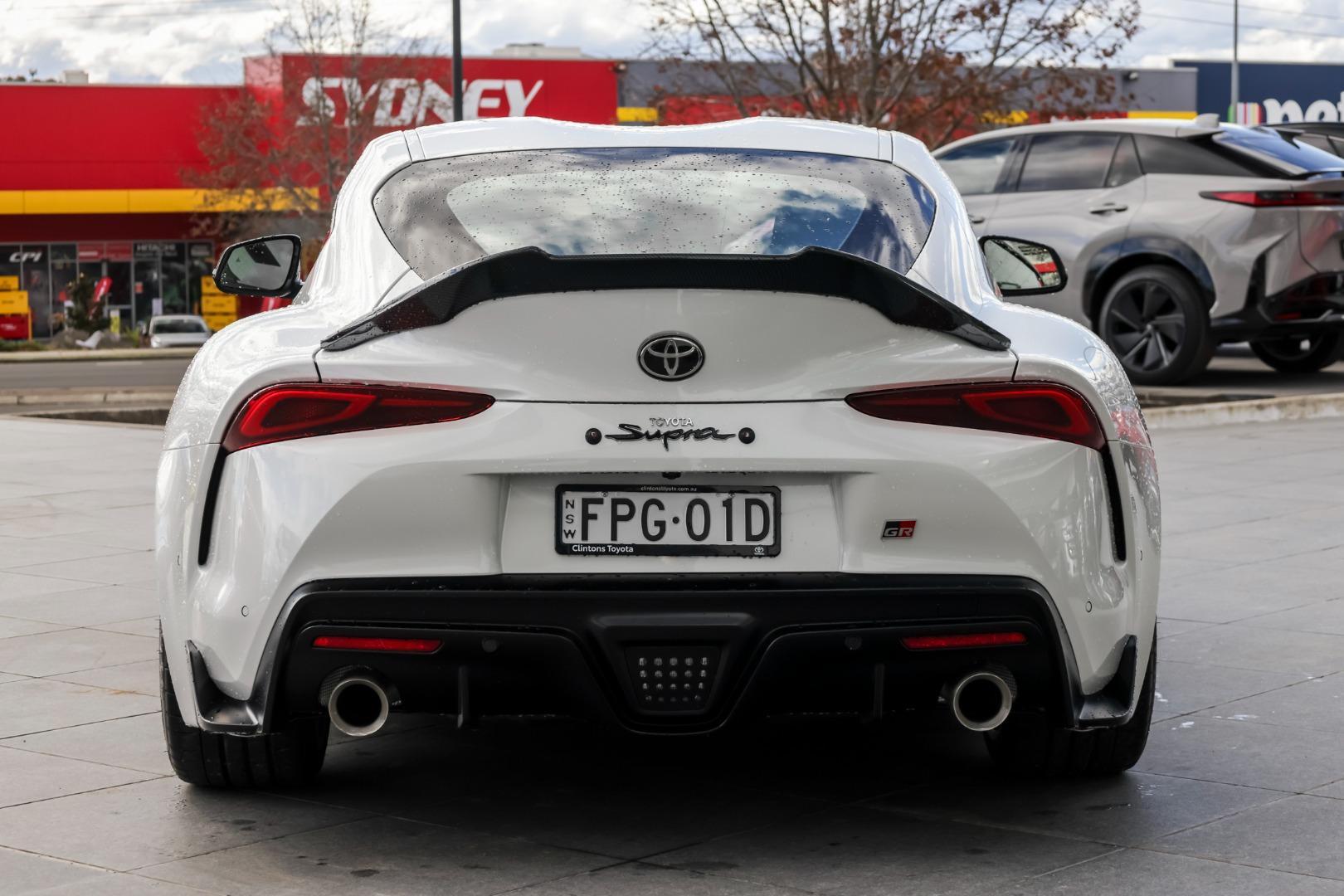 2024 Toyota Supra GTS in White