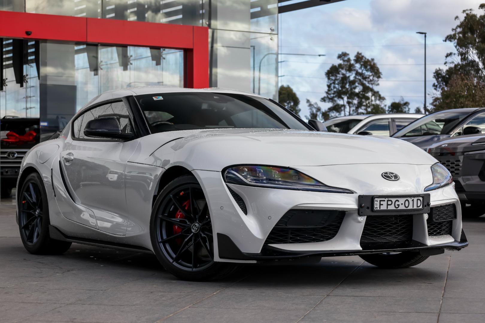 2024 Toyota Supra GTS in White