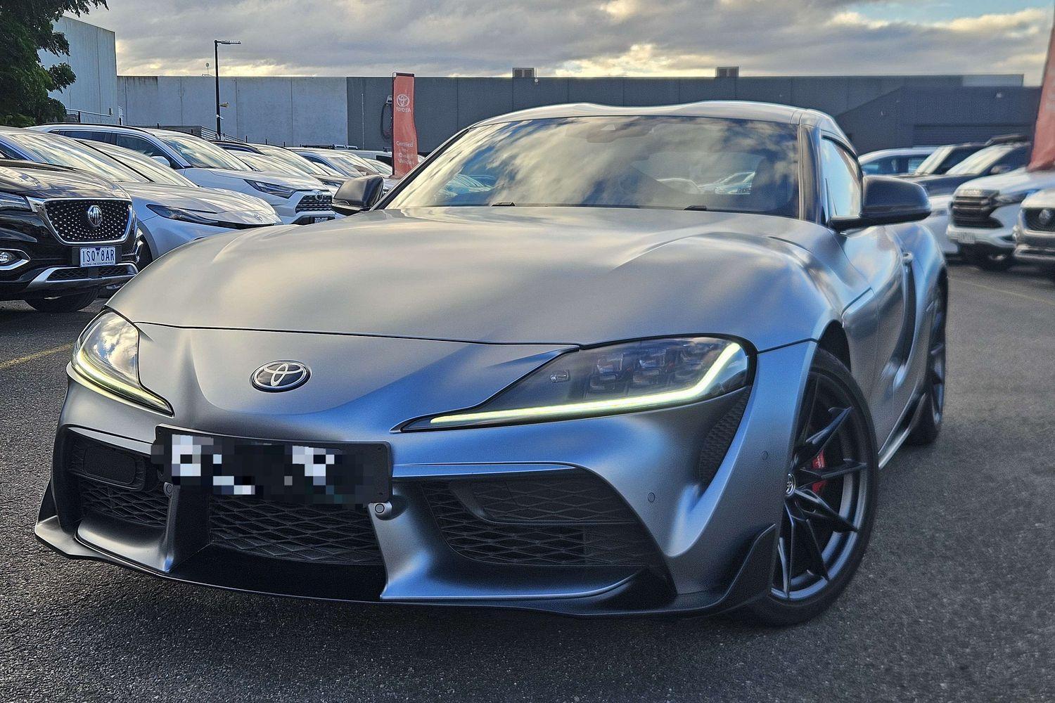 2022 Toyota Supra GTS in Grey