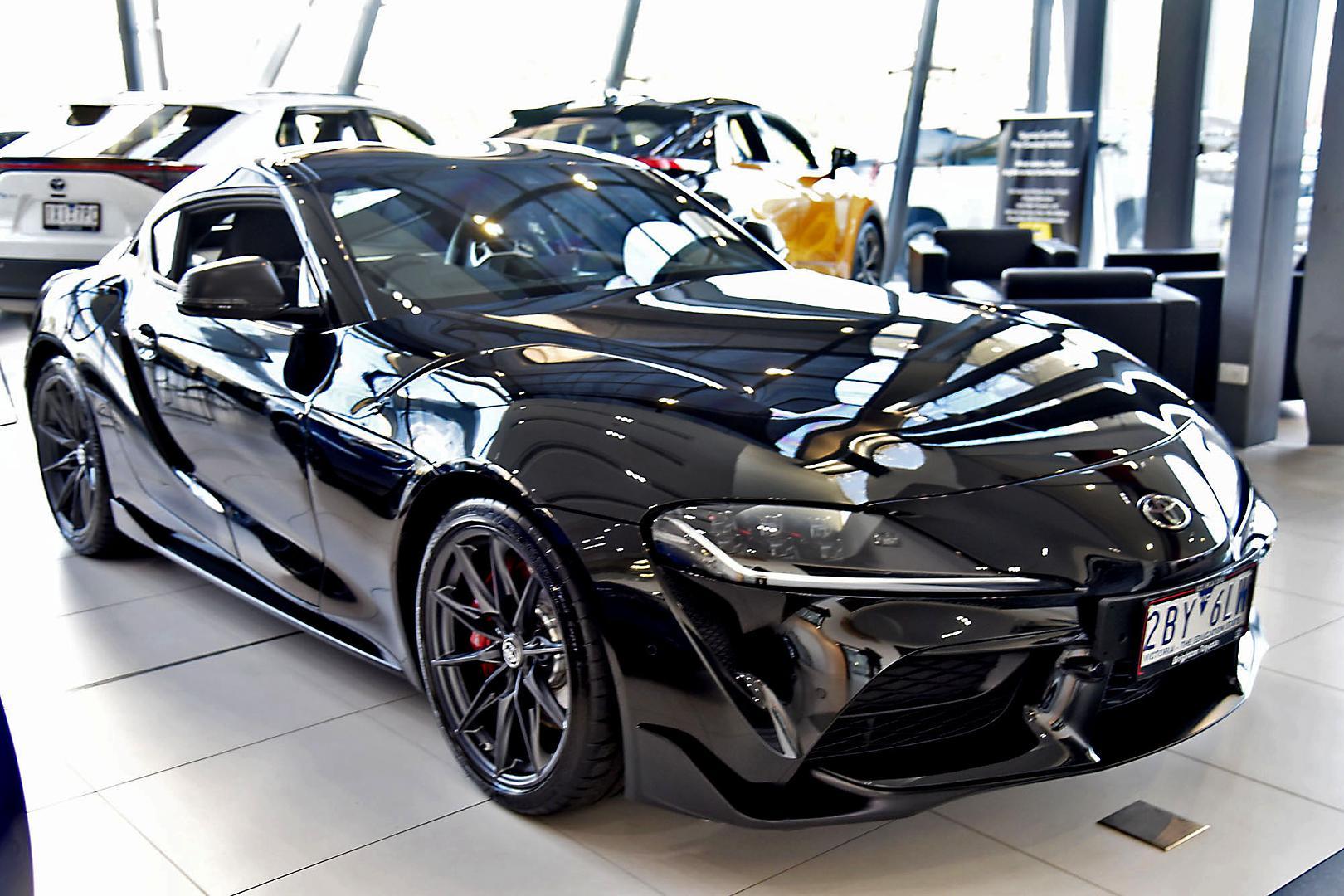 2024 Toyota Supra GTS in Black