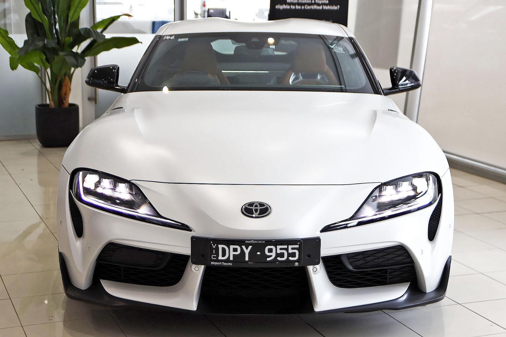2025 Toyota Supra GTS in White