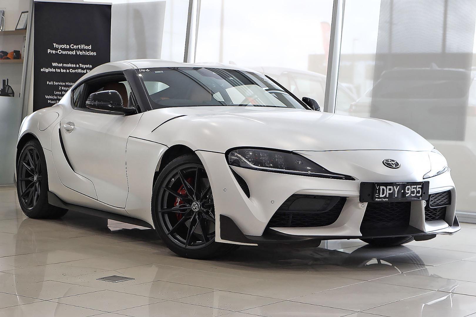 2025 Toyota Supra GTS in White