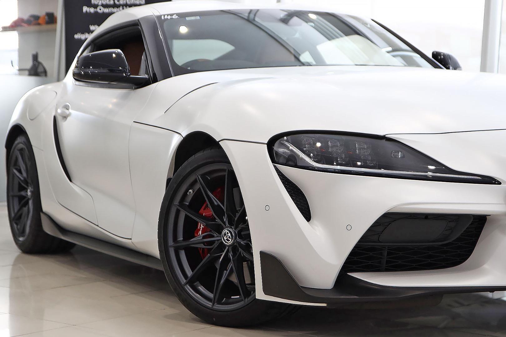 2025 Toyota Supra GTS in White