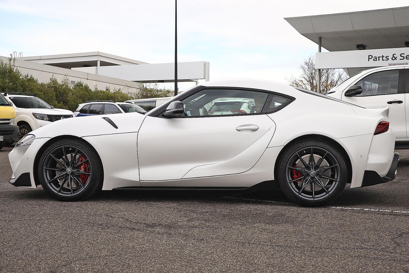 2025 Toyota Supra GTS in White