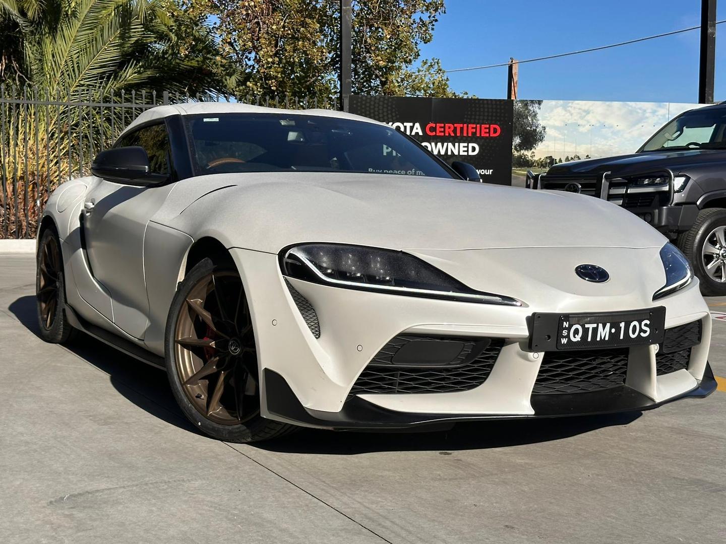 2023 Toyota Supra GTS in White