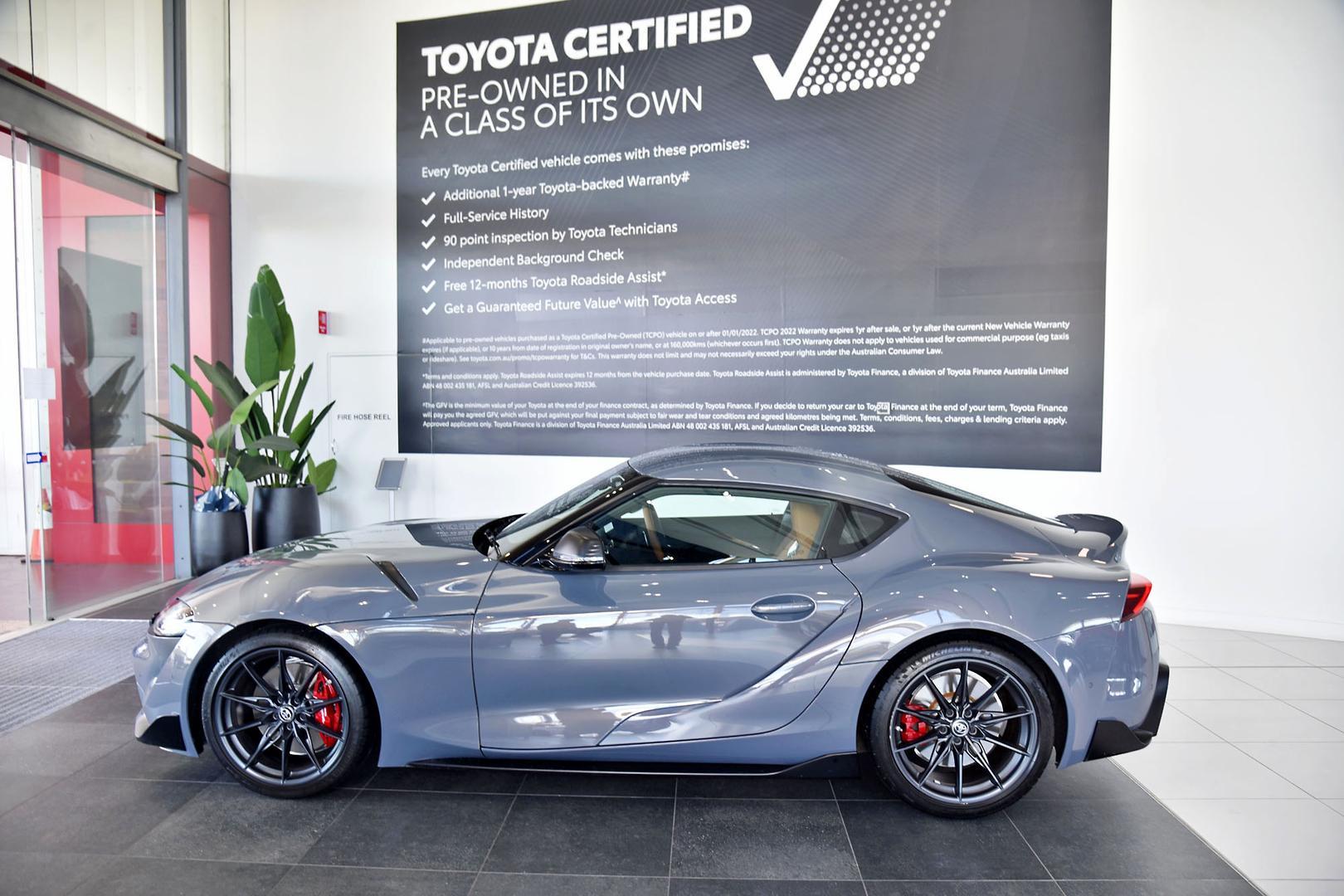 2024 Toyota Supra GTS in Grey