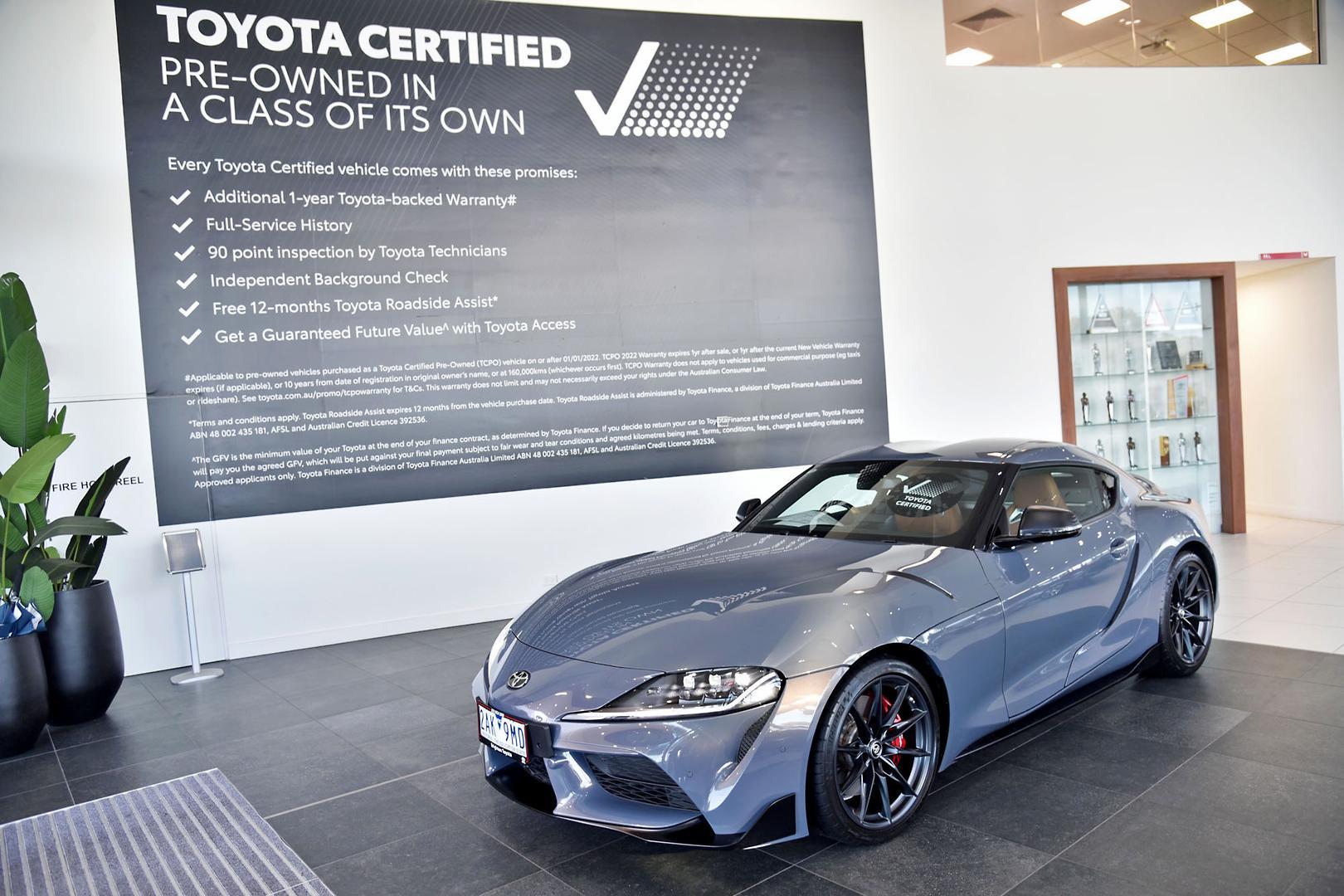 2024 Toyota Supra GTS in Grey
