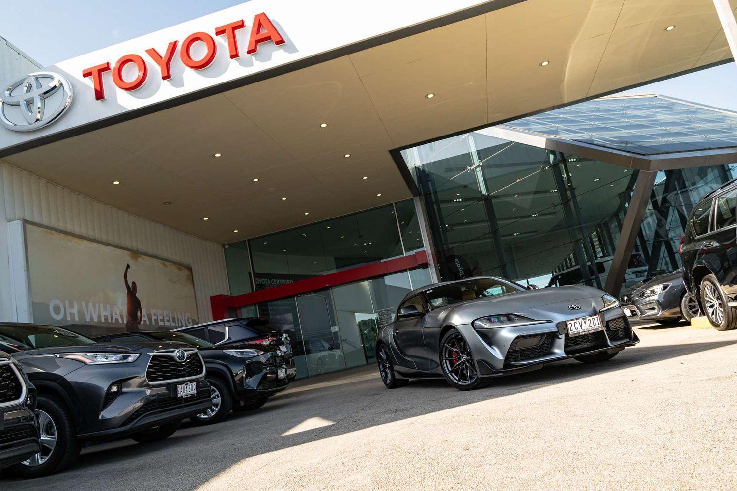 2025 Toyota Supra GTS in Grey