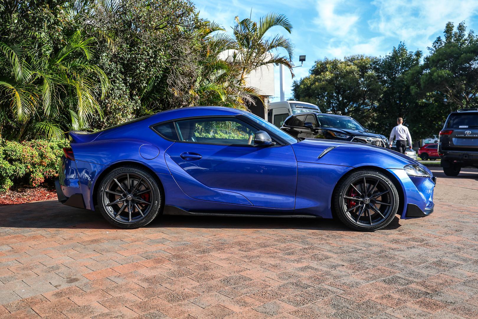 2025 Toyota Supra GTS in Blue