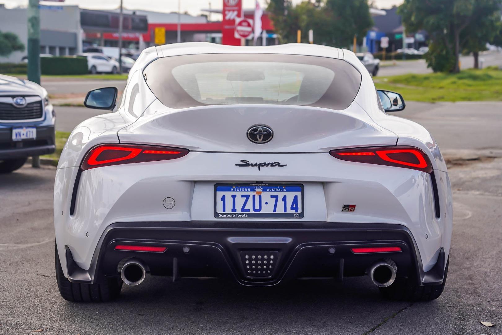 2025 Toyota Supra GTS in White