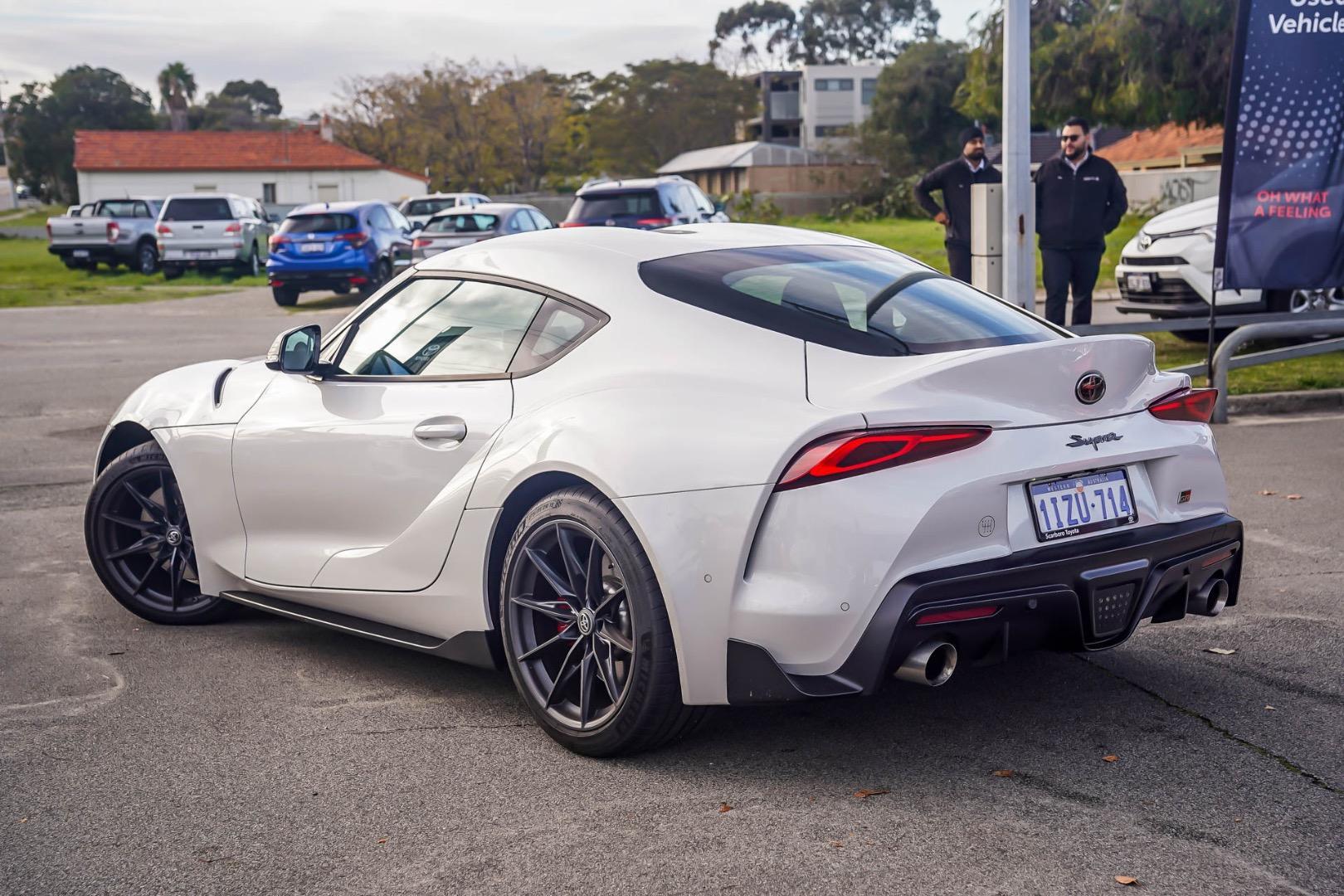 2025 Toyota Supra GTS in White