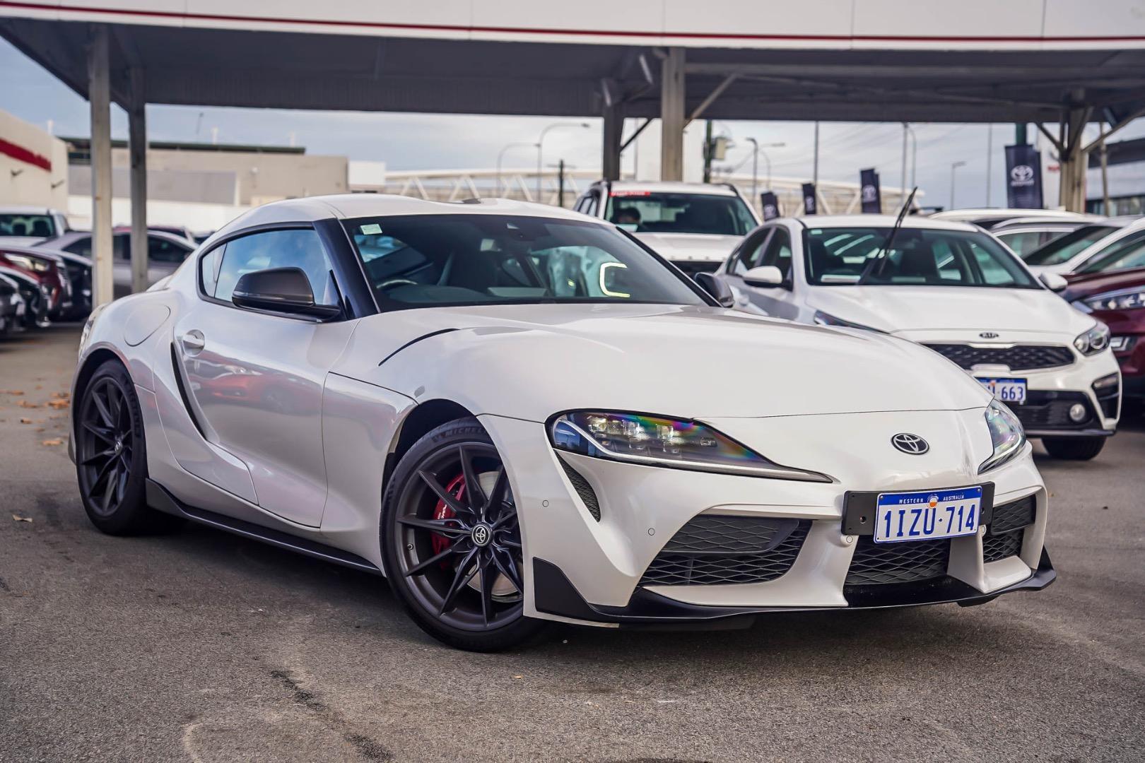2025 Toyota Supra GTS in White