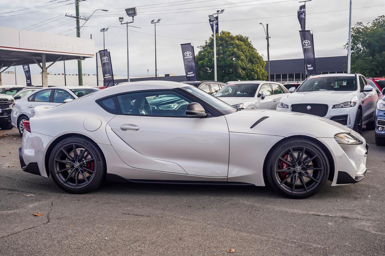 2025 Toyota Supra GTS in White