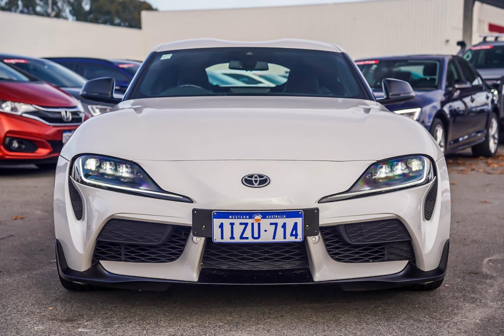 2025 Toyota Supra GTS in White