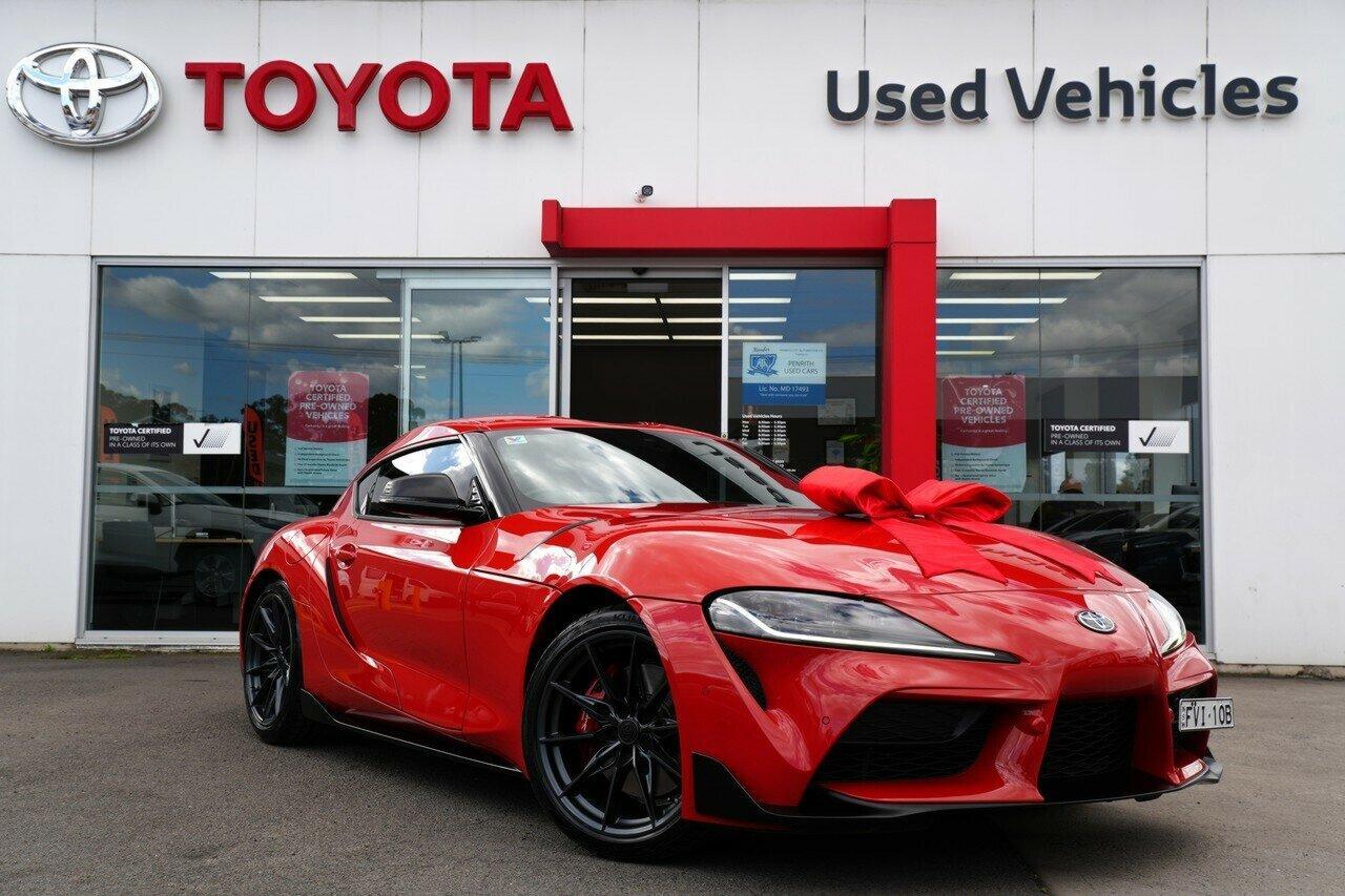 2024 Toyota Supra GT in Orange