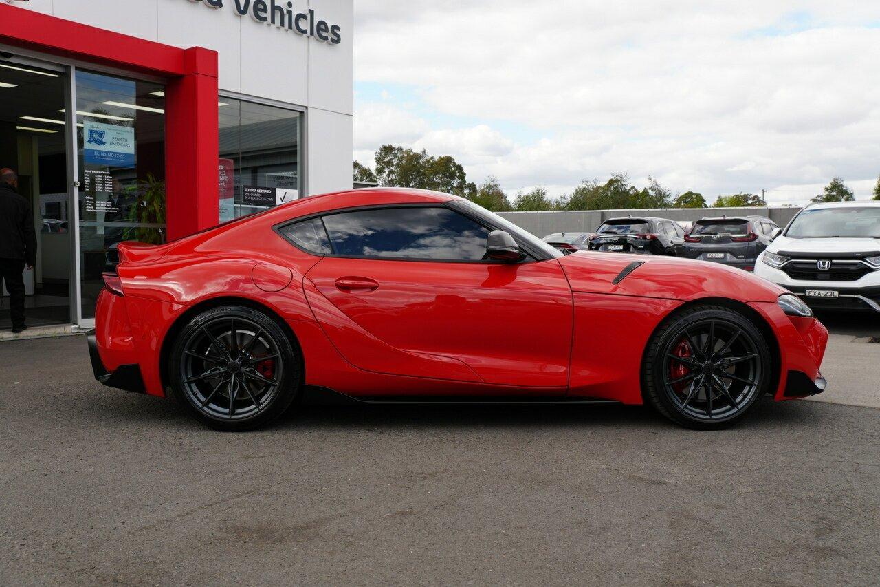 2024 Toyota Supra GT in Orange