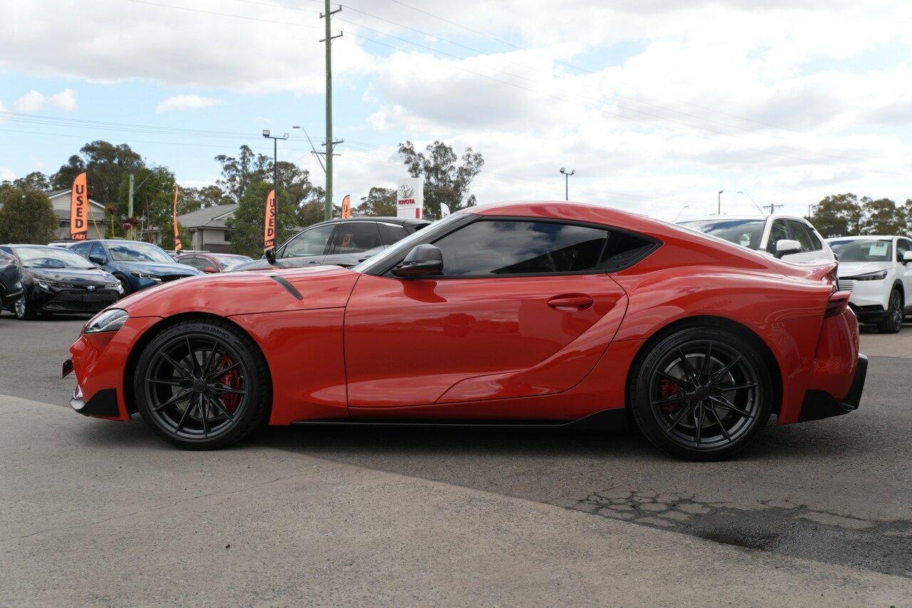 2024 Toyota Supra GT in Orange