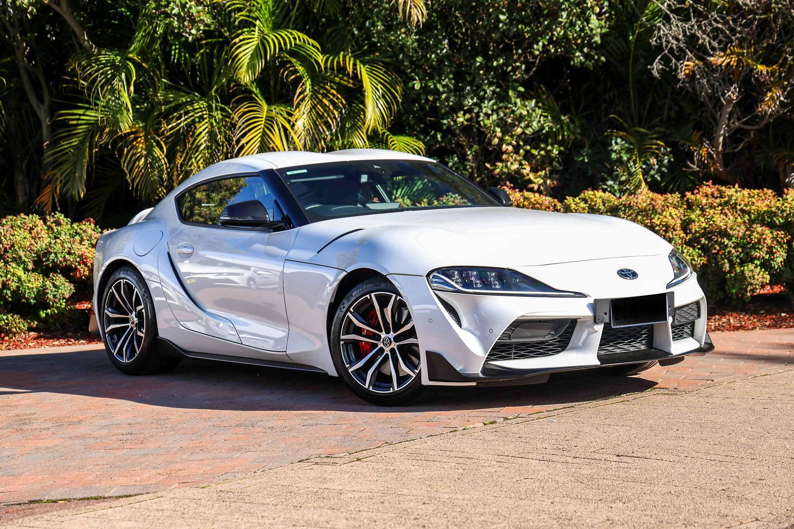 2025 Toyota Supra GT in White