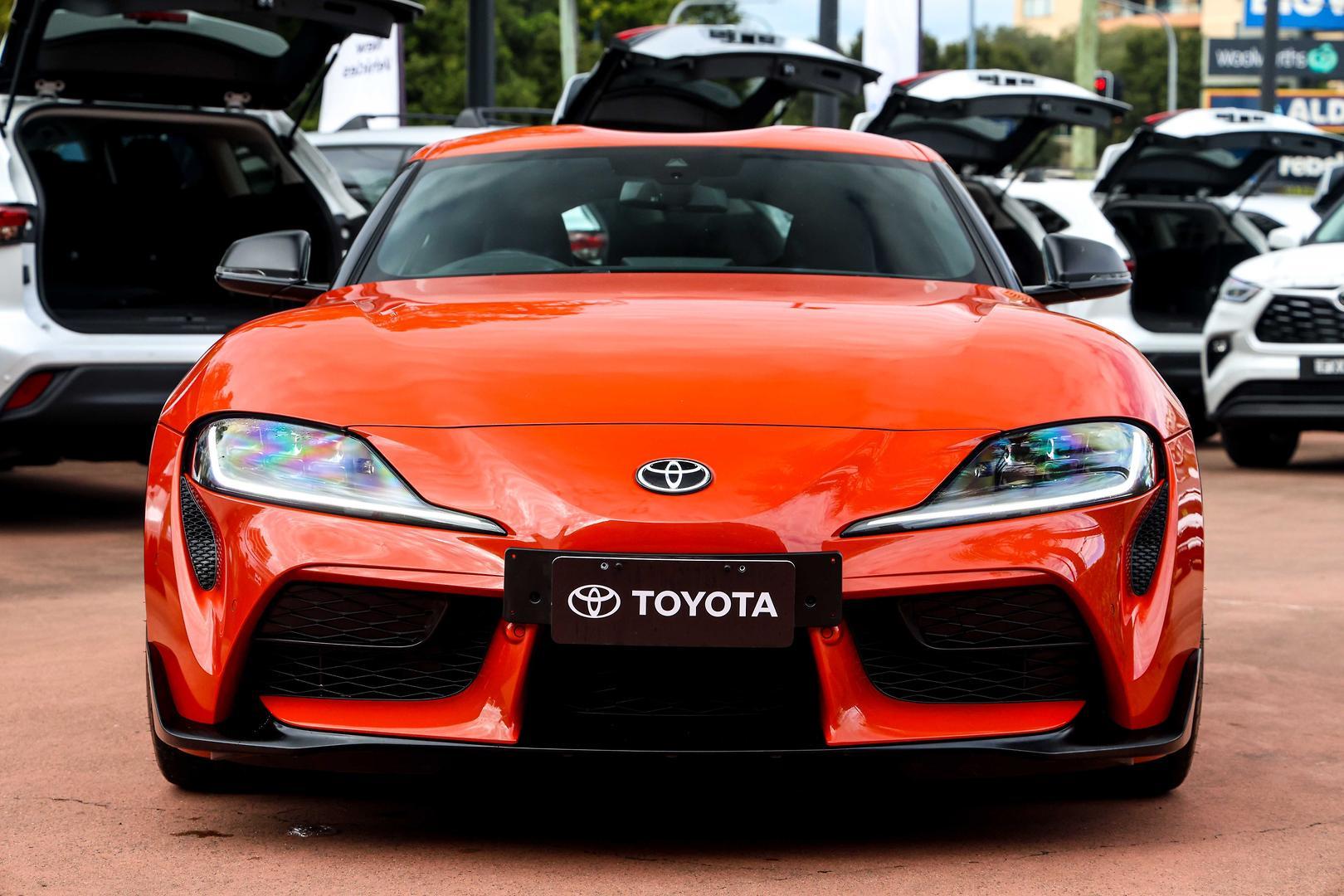 2025 Toyota Supra GTS in Orange