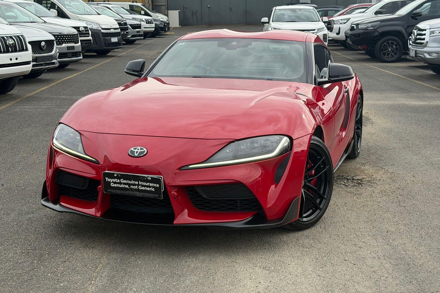 2019 Toyota Supra High in Red