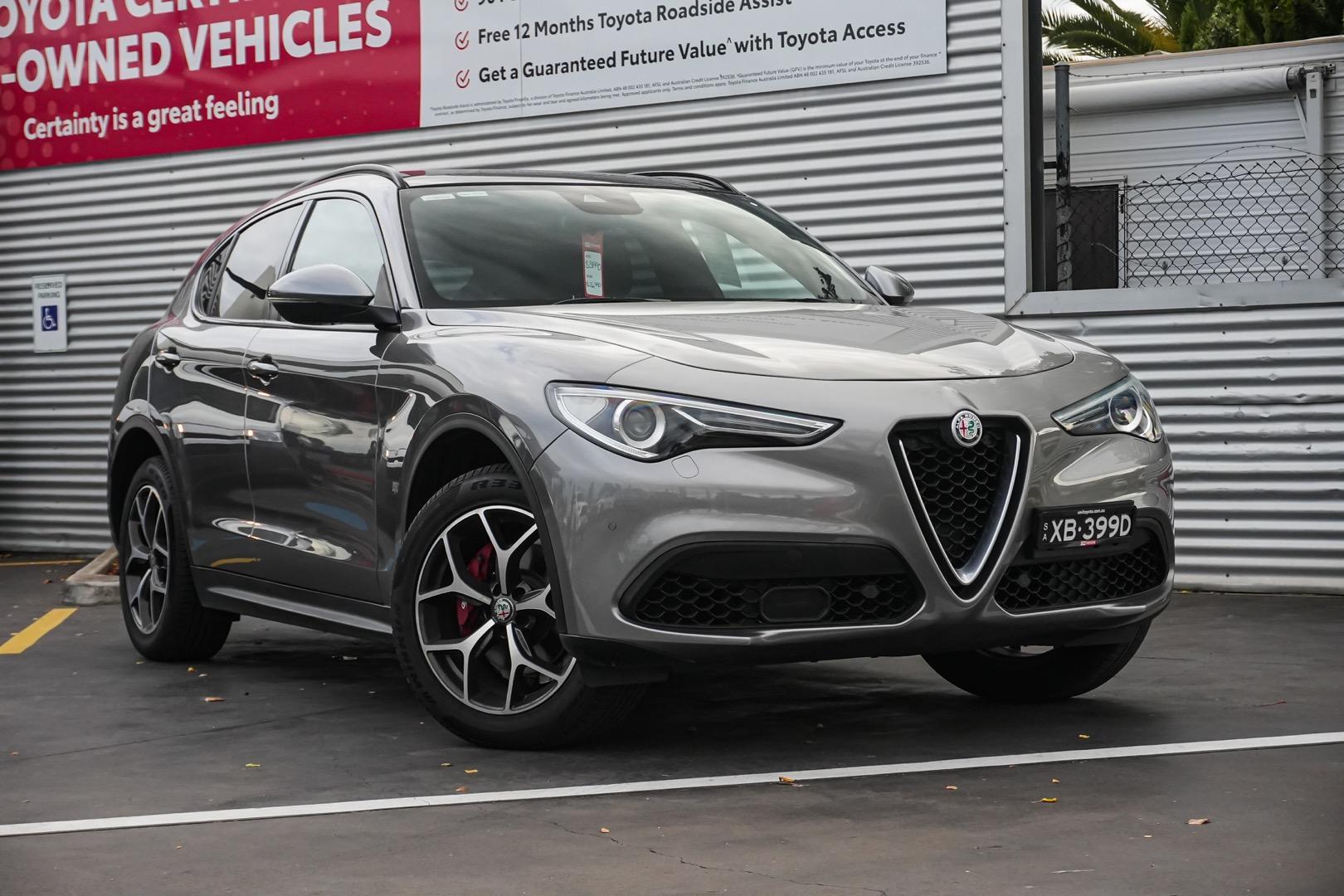 2018 Alfa Romeo Stelvio First Edition in Granite Grey Metallic
