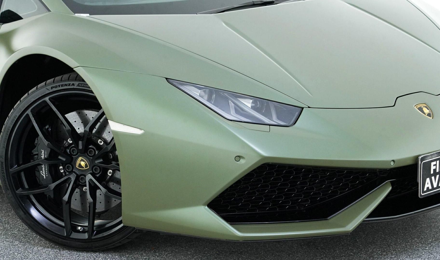 2017 Lamborghini Huracan LP610-4 in Green